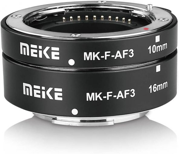 Fujifilm X Serisi Makineler için Meike MK-F-AF3 Auto Macro Exten - 9