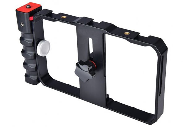 Telefonlar İçin Ayex Profesyönel Video Rig Cage, Video Çekim Kafe - 1