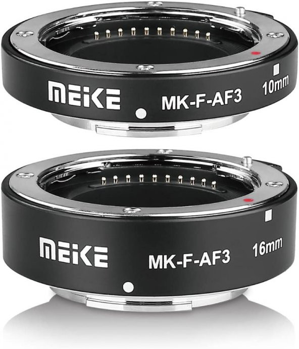 Fujifilm X Serisi Makineler için Meike MK-F-AF3 Auto Macro Exten - 10