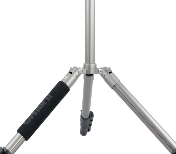 JUSINO X-423S Tripod + BS-08Q Tripod Kafası Silver (Gümüş) - 7