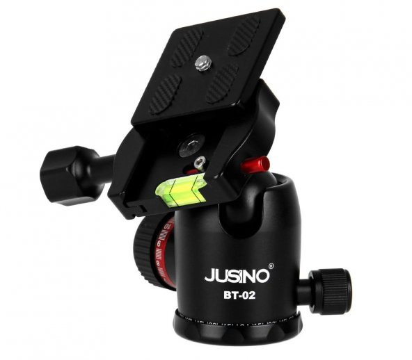 JUSINO TK-254 Profesyonel Tripod + BT-02 Tripod Kafası - 6
