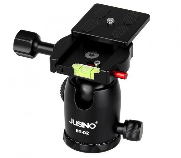 JUSINO TK-284 Profesyonel Tripod + BT-02 Tripod Kafası - 4