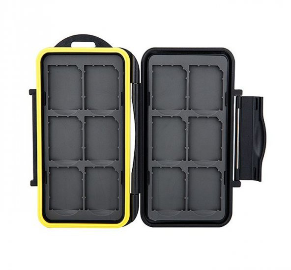 SD Hafıza Kartı için JJC MC-SD12 Muhafaza Kabı - 3