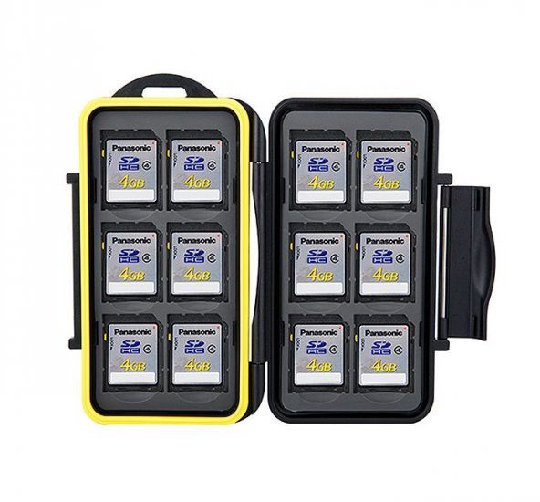 SD Hafıza Kartı için JJC MC-SD12 Muhafaza Kabı - 4