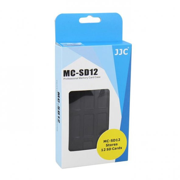 SD Hafıza Kartı için JJC MC-SD12 Muhafaza Kabı - 6