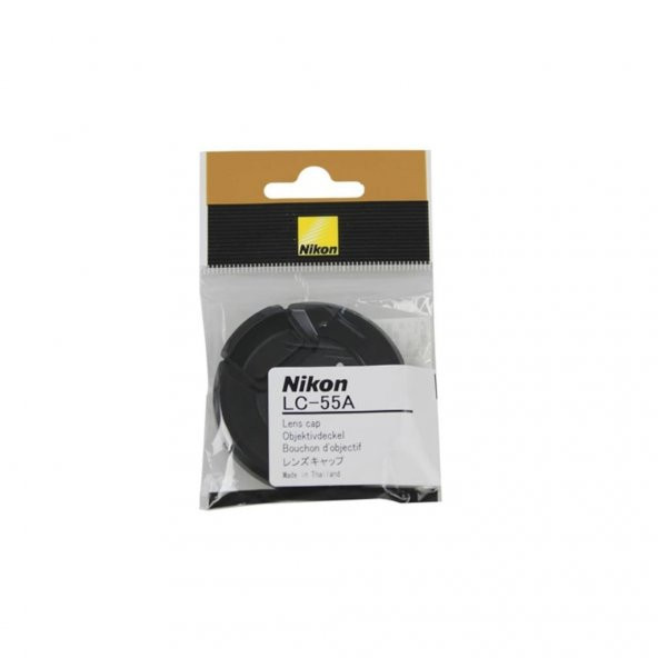 OEM 55mm Lens kapağı Nikon Uyumlu, Bağcıklı - 2