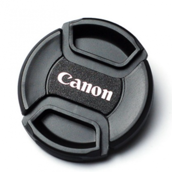 Canon İçin Snap On Lens Objektif Kapağı Bağcıklı 49 MM - 3