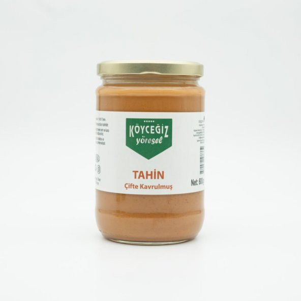 Kb Köyceğiz Yöresel Çifte Kavrulmuş Tahin 600 G Cam Kavanoz - 3