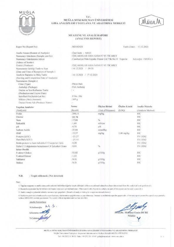 Kb Köyceğiz Balı Püren Balı 850 G Cam Kavanoz - 7