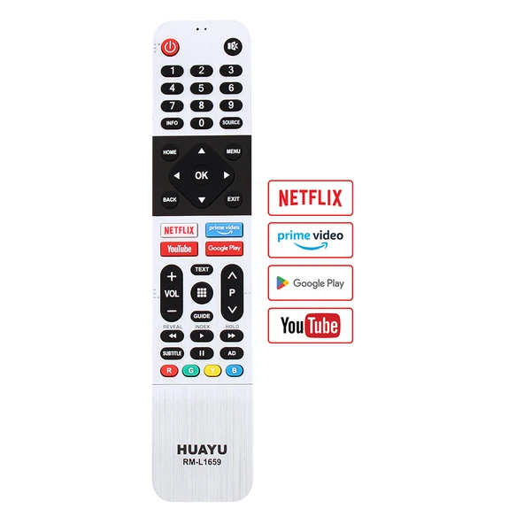 WEKO KL ARÇELİK-BEKO-GRUNDIG NETFLIX-YOUTUBE-PRIME VIDEO-GOOGLE PLAY TUŞLU SES KOMUTSUZ LCD LED TV KUMANDA