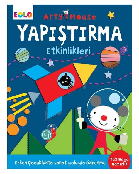 3-6 Yaş Arty Mouse Yapıştırma Etkinlikleri Eolo Yayınları ürün görseli 1