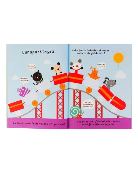 3-6 Yaş Arty Mouse Yapıştırma Etkinlikleri Eolo Yayınları - Resim 4