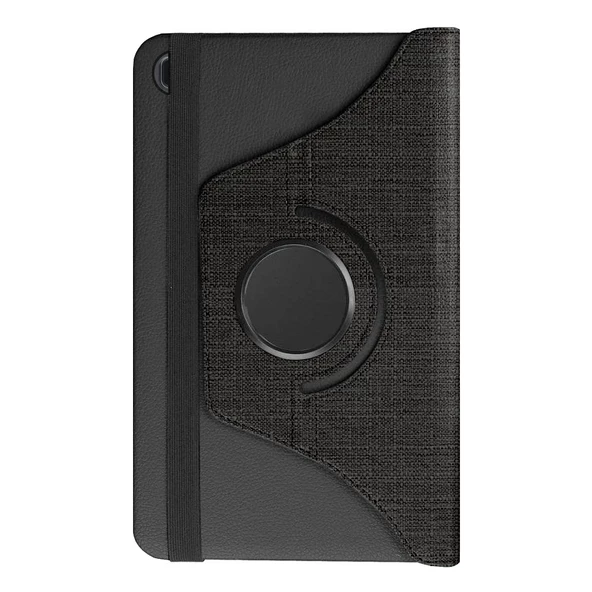 Samsung Galaxy Tab A T510/T515/T517 Kılıf Fabric 360 Derece Döner Standlı - 12
