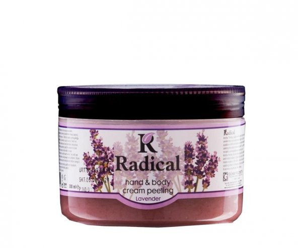 Radıcal El ve Vücut Krem Peelıng 300 Ml - Lavanta