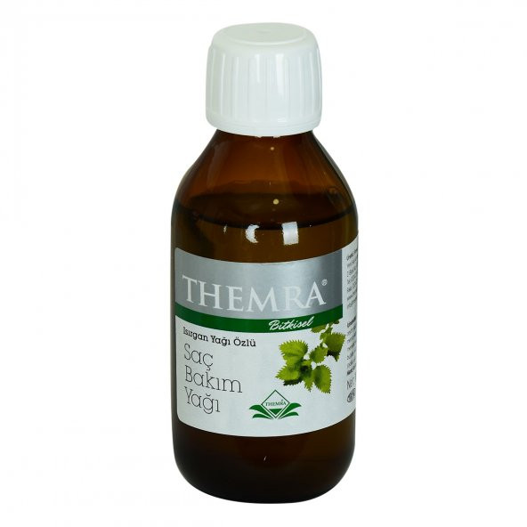 Themra Bitkisel Isırgan Yağı Özlü Yağlı ve Cansız Saç Bakım Yağı 100 cc