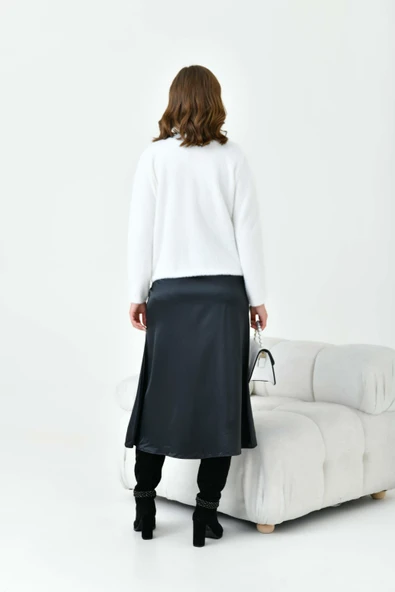 FTZ Women Kadın İnci Detaylı Hırka  Ekru 20748 - Resim 7