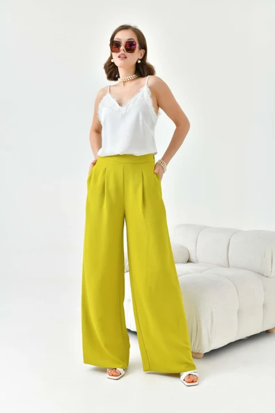 Ftz Women Kadın Lastikli Pantolon Asit 30756