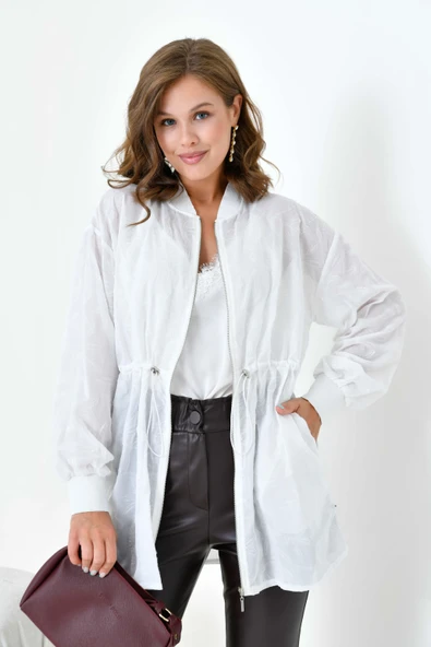 FTZ Women Kadın Kesme Cap  Ekru 30853 - 4