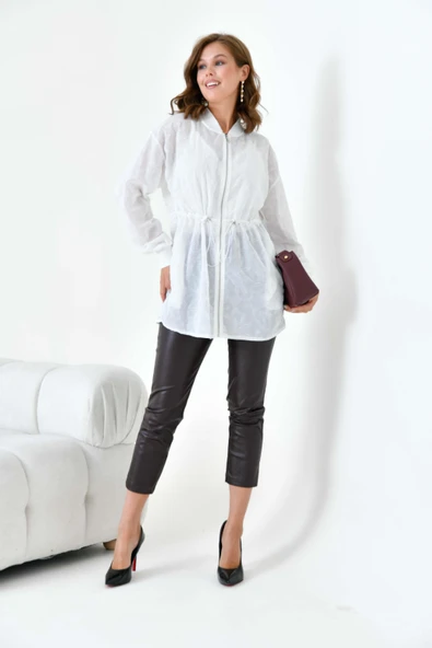 FTZ Women Kadın Kesme Cap  Ekru 30853 - 3