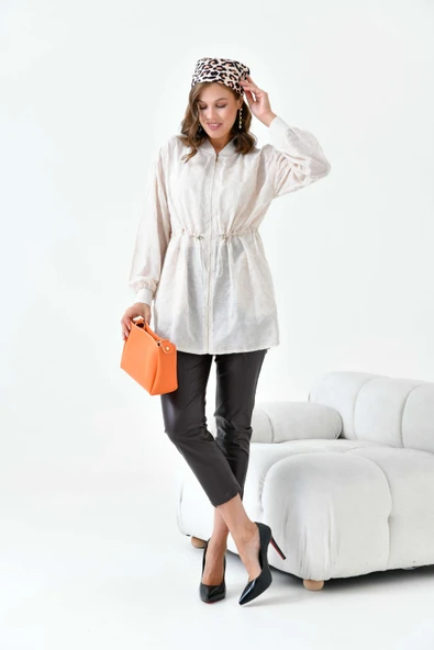 Ftz Women Kadın Kesme Cap Beige 30853