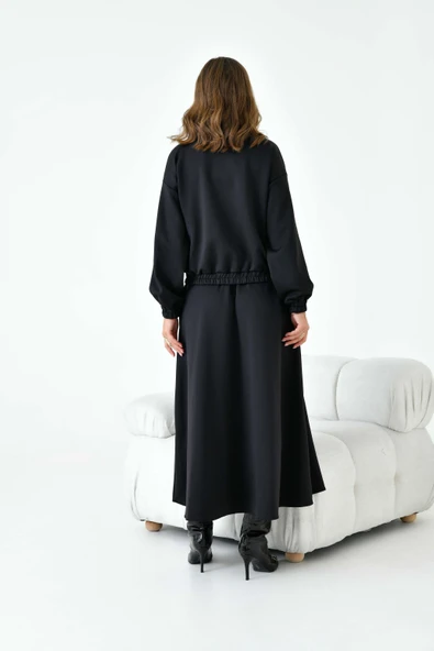 FTZ Women Kadın Scuba Takım  Siyah 30913 - Resim 7