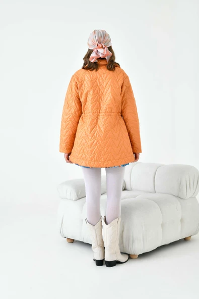 FTZ Women Kadın Kapitoneli Kap  Hardal 30628 - 7