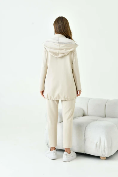 FTZ Women Kadın Taş Detay Takım  Taş 30904 - Resim 7