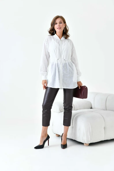 FTZ Women Kadın Kesme Cap  Ekru 30853 - 6