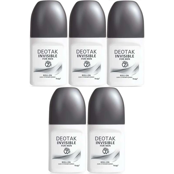 Deotak Roll-On 35ML Invısıble (Formen/Erkek) (5 Li Set) ürün görseli 1