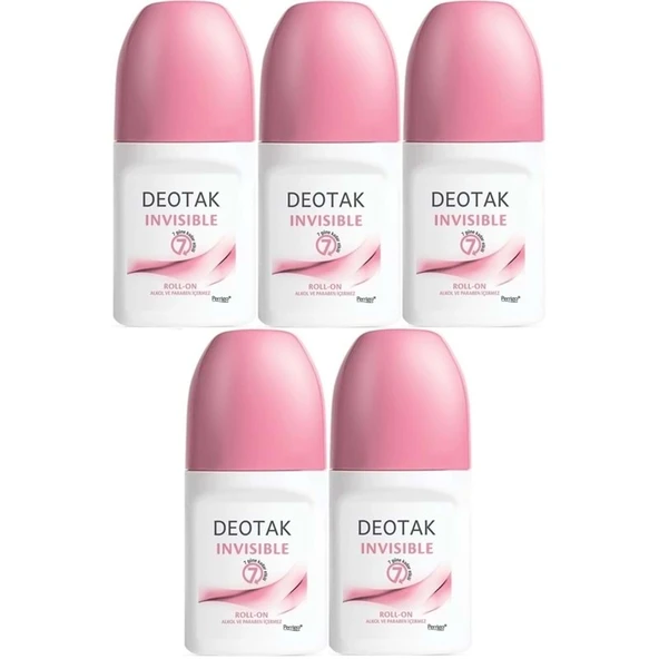 Deotak Roll-On 35ML Invısıble (Women/Kadın) (5 Li Set) - Resim 1