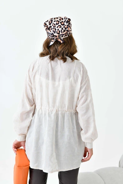 FTZ Women Kadın Kesme Cap  Beige 30853 - Resim 7