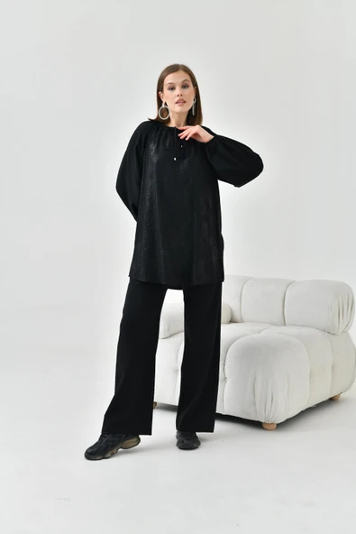 FTZ Women Kadın Varak Takım  Siyah 30806 ürün görseli