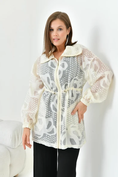 Kadın Jakar Cap Beige 30840 - 4