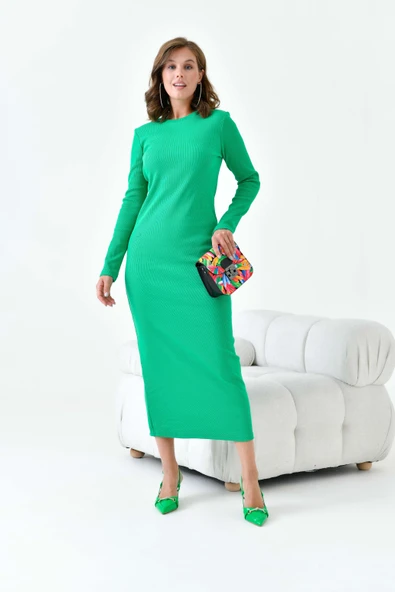 FTZ Women Kadın Kaşkorse Elbise  Benetton 30901 - 5