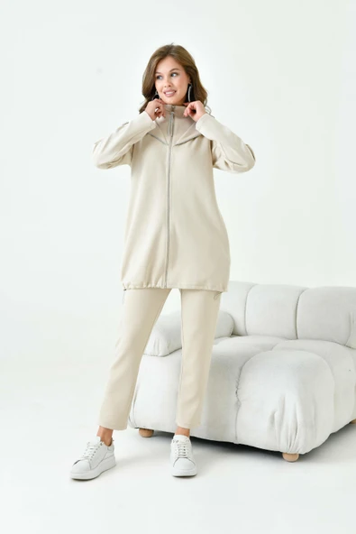 FTZ Women Kadın Taş Detay Takım  Taş 30904 - Resim 4