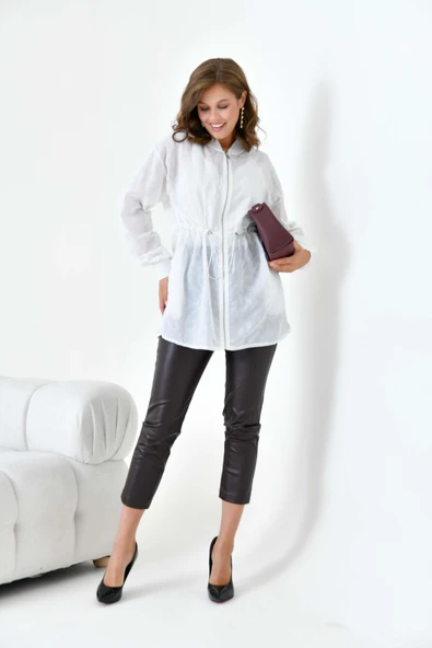 FTZ Women Kadın Kesme Cap  Ekru 30853 - 2