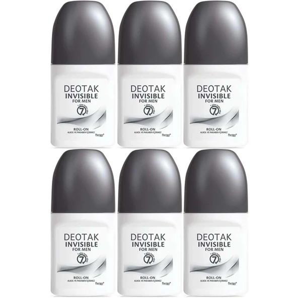 Deotak Roll-On 35ML Invısıble (Formen/Erkek) (6 Lı Set) ürün görseli 1