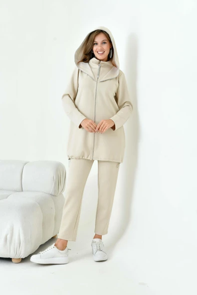 FTZ Women Kadın Taş Detay Takım  Taş 30904 - Resim 3