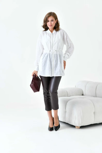 FTZ Women Kadın Kesme Cap  Ekru 30853 - 5