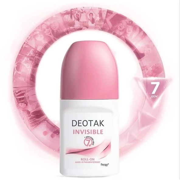 Deotak Roll-On 35ML Invısıble (Women/Kadın) (5 Li Set) - Resim 3
