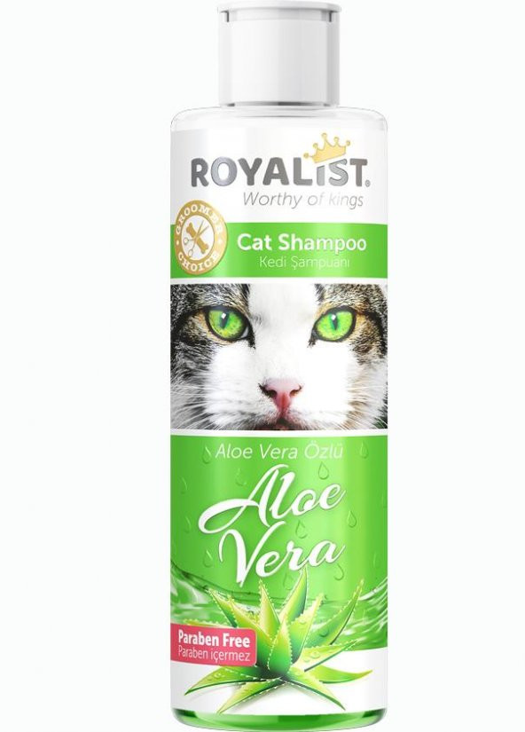 Royalist Aloevera Kedi Şampuanı 250 ml