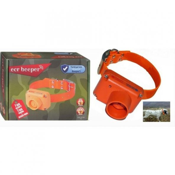 Ecr Beeper 7+7 Ses Beeper Tasma (Su Geçirmez Elektronik Köpek Tasması)