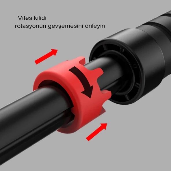 Vidasız 94-125CM Kapı Barı Koridor Barfiksi Barfix Spor Aleti Demiri Barfiks Çubuğu - 7
