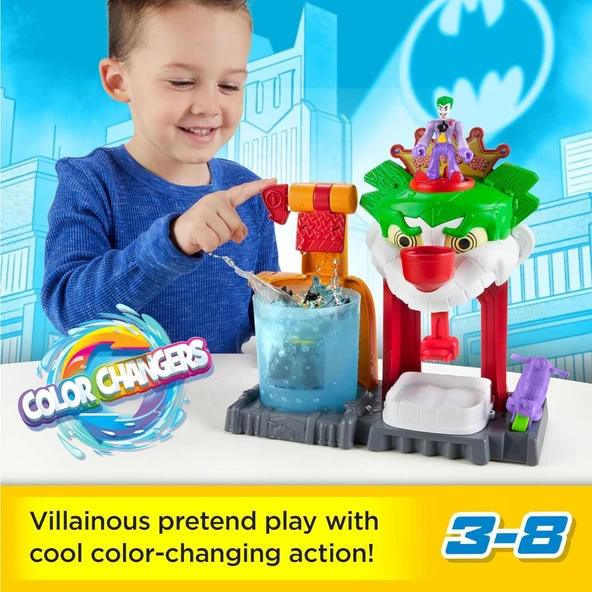 Imaginext Renk Değiştiren Joker Eğlence Evi imaginext - Resim 2