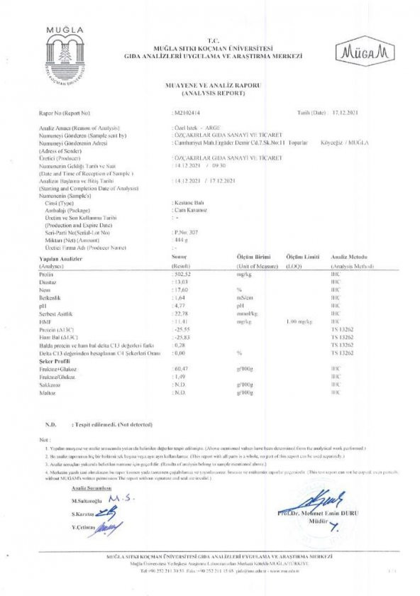 Kb Köyceğiz Balı Kestane Balı 250 G Cam Kavanoz - 7
