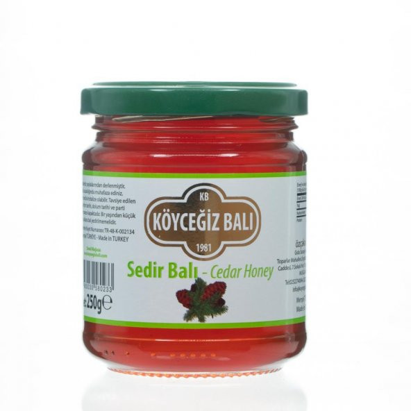 Kb Köyceğiz Balı Sedir Balı 250 G Cam Kavanoz - 3