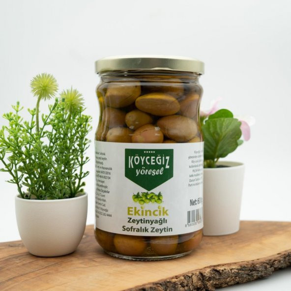 Kb Köyceğiz Yöresel Ekincik Sofralık Zeytin 600 G