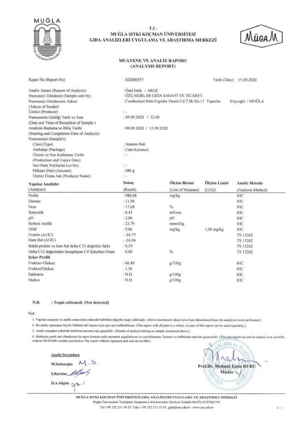Kb Köyceğiz Balı Anason Balı 450 G Cam Kavanoz - 8