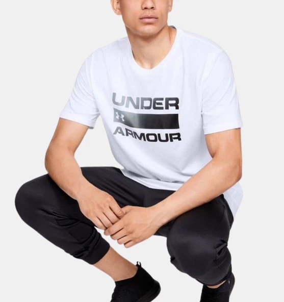 Under Armour Team Issue Wordmark SS Erkek T-Shirt - Resim 4