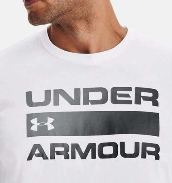 Under Armour Team Issue Wordmark SS Erkek T-Shirt - Resim 3